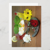 Party Einladung (Vorne/Hinten)