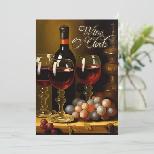 Party Einladung (Stehend Vorderseite)