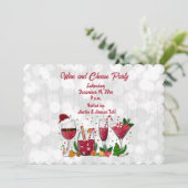 Party Einladung (Stehend Vorderseite)