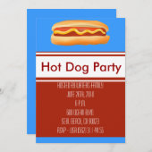 Party Einladung (Vorne/Hinten)