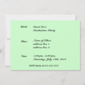 Party Einladung (Rückseite)