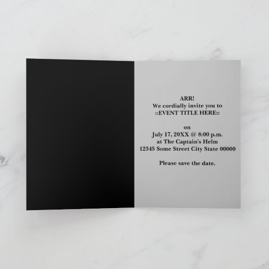 Party Einladung (Innenseite)