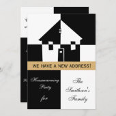 Party Einladung (Vorne/Hinten)