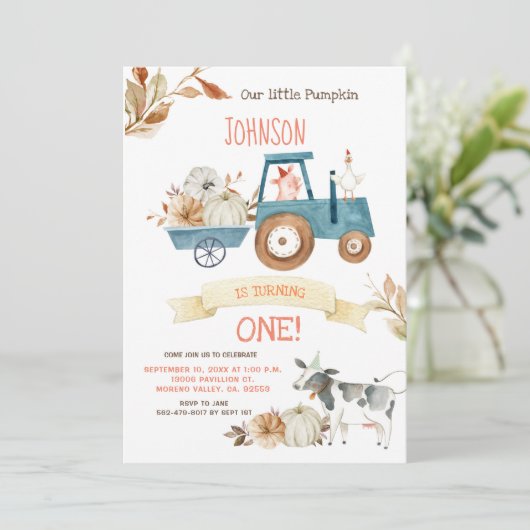 Party Einladung (Stehend Vorderseite)