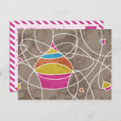 PARTY EINLADUNG (Vorne/Hinten)