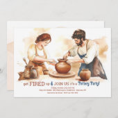 Party Einladung (Vorne/Hinten)