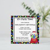 Party Einladung (Stehend Vorderseite)