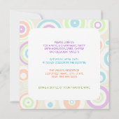 Party Einladung (Rückseite)