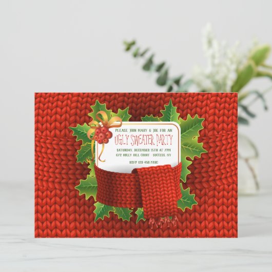 Party Einladung (Stehend Vorderseite)