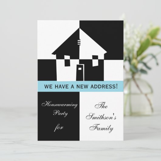 Party Einladung (Stehend Vorderseite)