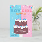 Party Einladung (Stehend Vorderseite)