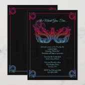 Party Einladung (Vorne/Hinten)