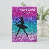 Party Einladung (Stehend Vorderseite)