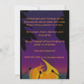 Party Einladung (Rückseite)