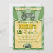 Party Einladung (Vorderseite)