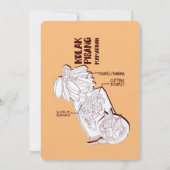 Party Einladung (Rückseite)