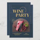 Party Einladung (Vorne/Hinten)