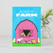 Party Einladung (Stehend Vorderseite)