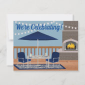 Party Einladung (Vorderseite)