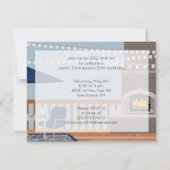 Party Einladung (Rückseite)