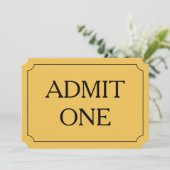 Party Einladung (Stehend Vorderseite)