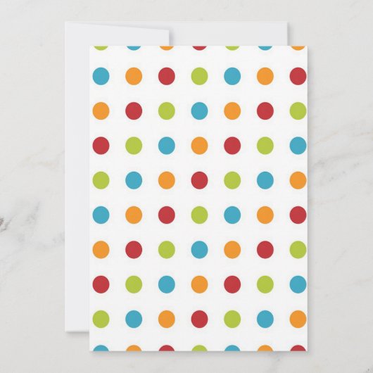 Party Einladung (Rückseite)