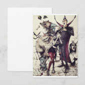 Party Einladung (Vorne/Hinten)