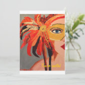 Party Einladung (Stehend Vorderseite)