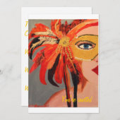 Party Einladung (Vorne/Hinten)