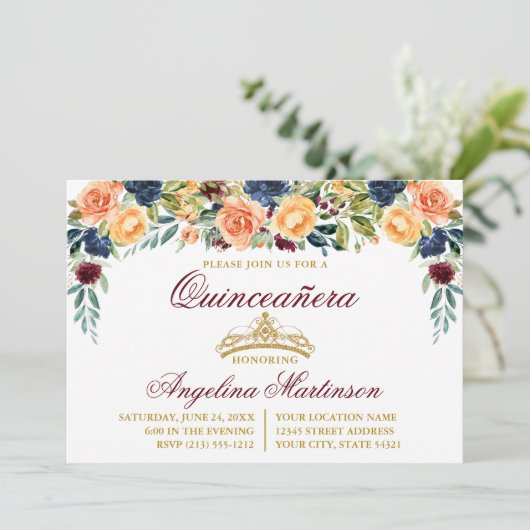 Party Einladung (Stehend Vorderseite)