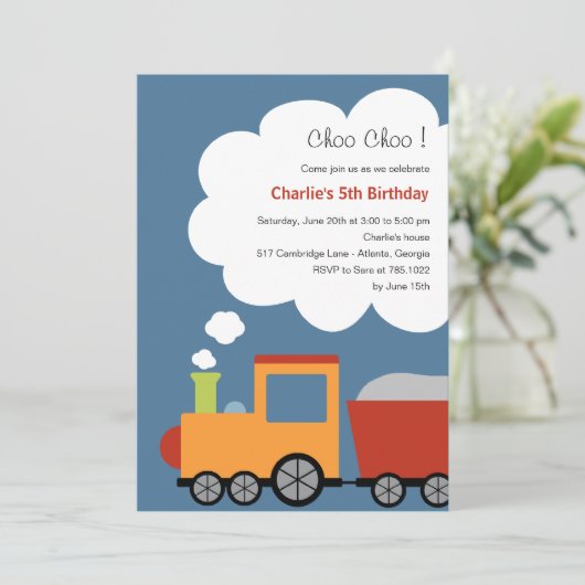 Party Einladung (Stehend Vorderseite)