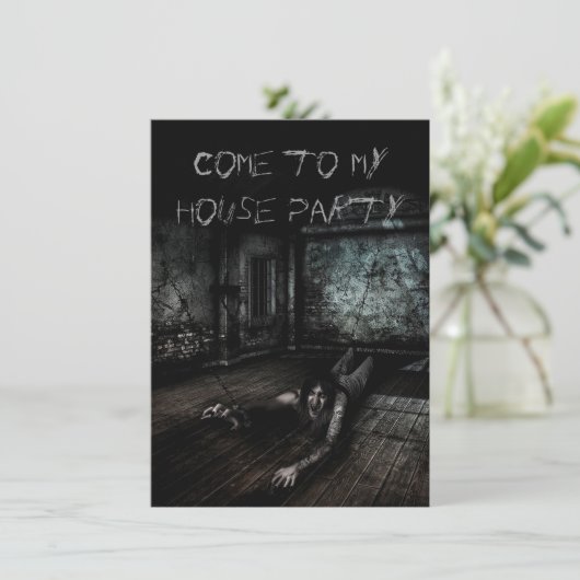 Party Einladung (Stehend Vorderseite)