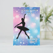 Party Einladung (Stehend Vorderseite)