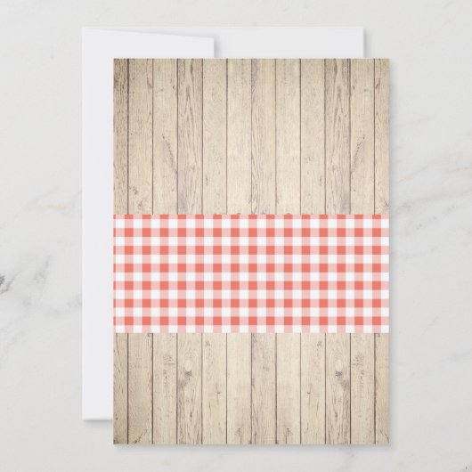 Party Einladung (Rückseite)