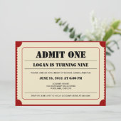 Party Einladung (Stehend Vorderseite)