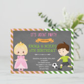 Party Einladung (Stehend Vorderseite)