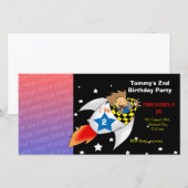 Party Einladung (Vorne/Hinten)