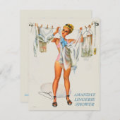 Party Einladung (Vorne/Hinten)