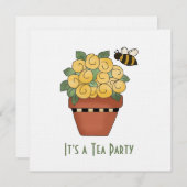 Party Einladung (Vorne/Hinten)