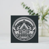 Party Einladung (Stehend Vorderseite)