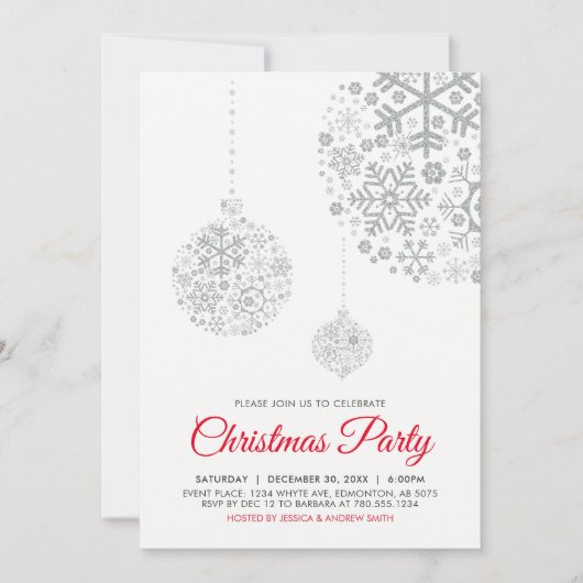 Party Einladung (Vorderseite)