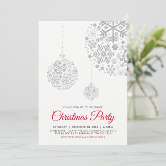 Party Einladung (Stehend Vorderseite)