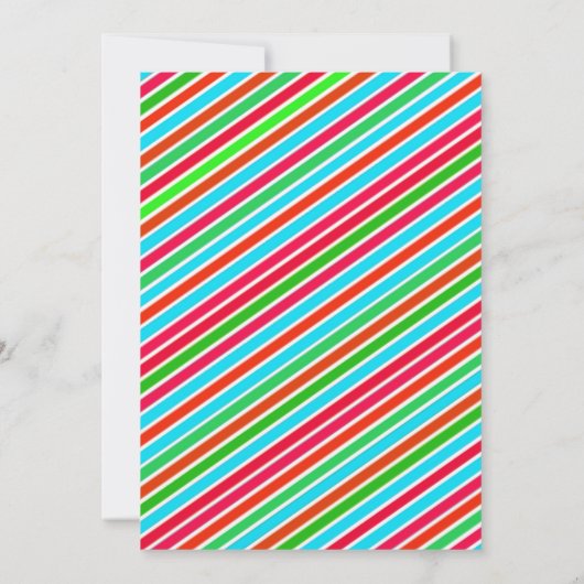 Party Einladung (Rückseite)