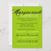 Party Einladung (Rückseite)