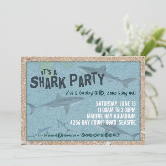 Party Einladung (Stehend Vorderseite)