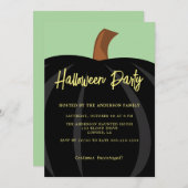 Party Einladung (Vorne/Hinten)