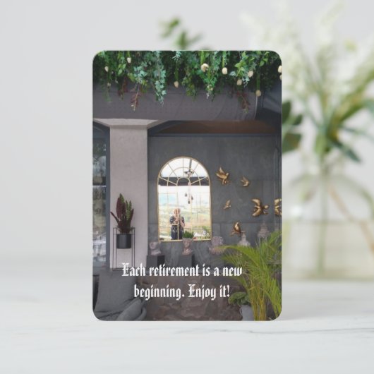 Party Einladung (Stehend Vorderseite)