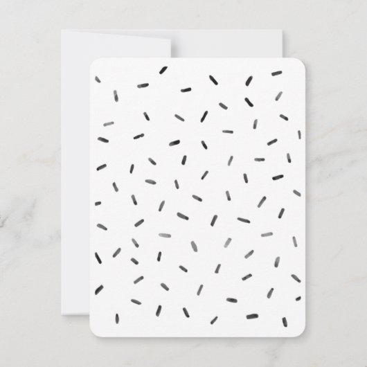 Party Einladung (Rückseite)