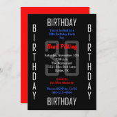 Party Einladung 30. Geburtstag 30 (Vorne/Hinten)