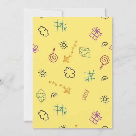 PARTY EINLADUNG 4 (Rückseite)